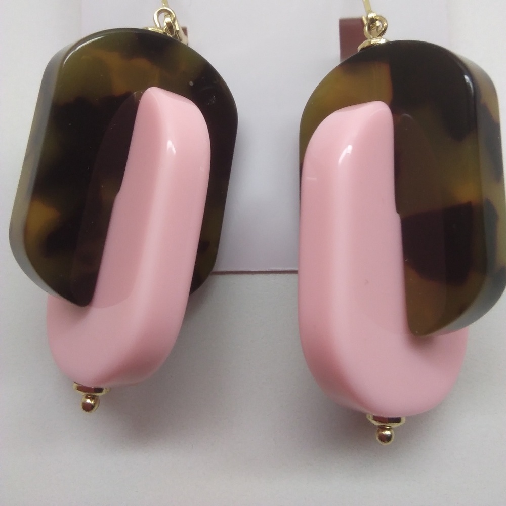 Kate Spade New Brown and Pink Earrings